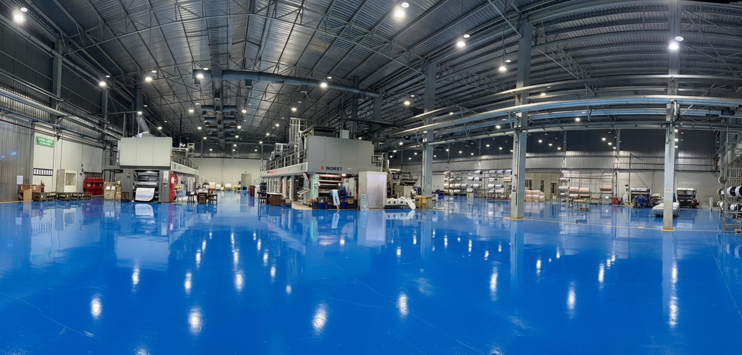 Bhojraj Industries manufacturing facility interior